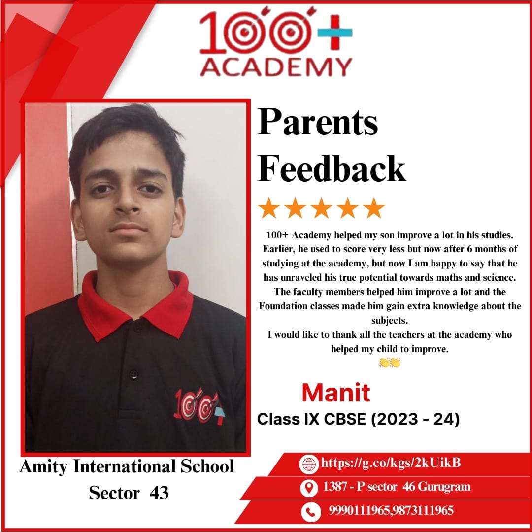 Parent Student Feedback 6